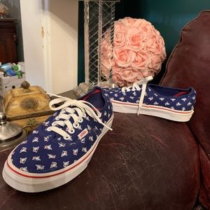 Vans blue jays shoes